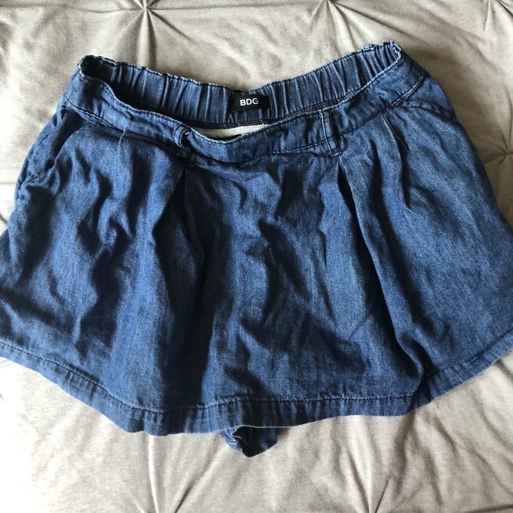 Urban outfitters jean skort
